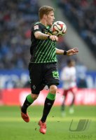 Fussball, 1. Bundesliga  Saison 2014/2015: Hamburger SV - Borussia Moenchengladbach