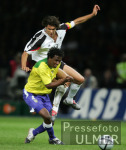 Fussball Testspiel Deuschland - Brasilien