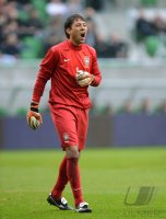 FUSSBALL INTERNATIONAL:  Torwart Diego Alves (Brasilien)