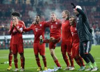 FUSSBALL DFB POKAL  Saison 2012/2013: SCHLUSSJUBEL FC Bayern Muenchen 