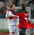 FUSSBALL 1. Bundesliga  JUBEL VfB Stuttgart