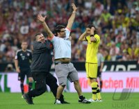 Fussball 1. Bundesliga, Supercup: FC Bayern Muenchen - Borussia Dortmund