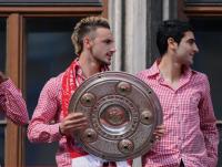 Fussball 1. Bundesliga :  JUBEL FC Bayern Muenchen