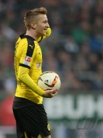 Fussball 1. Bundesliga Saison 15/16: SV Werder Bremen - Borussia Dortmund