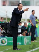 FUSSBALL, DFB Pokal 1. Hauptrunde:  Trainer Heiko Herrlich (Unterhaching)