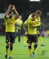 Fussball 1. Bundesliga, Saison 2011/2012: JUBEL Patrick Owomoyela (Borussia Dortmund)