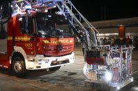 Begruessung der neuen Drehleiter der Freiwilligen Feuerwehr Horb