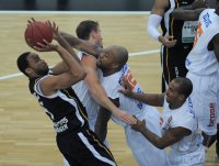 Basketball  1. Bundesliga  11/12  Walter Tigers Tuebingen - BBC Bayreuth