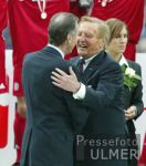 FUSSBALL  1. Liga  FC Bayern Siegerehrung Hitzfeld