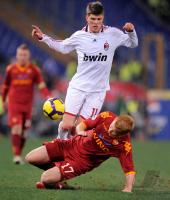 FUSSBALL SERIE A:  AS Rom -  AC Mailand