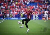 Fussball Frauen Euro 2025  Eroeffnungsspiel: Schweiz - Norwegen