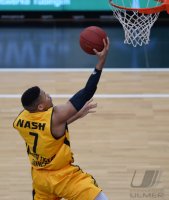 Basketball  1. Bundesliga  12/13  Walter Tigers Tuebingen -New York Phantoms Braunschweig