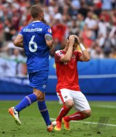 Fussball International Europameisterschaft 2016: Island - Oesterreich