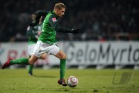 Fussball: 1. Bundesliga Saison 2010/2011, Bremen, HUNT Einzelaktion