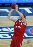 Basketball 1. Bundesliga 14/15 Hauptrunde:  Walter Tigers Tuebingen - FC Bayern Muenchen