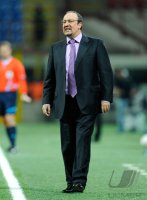 Fussball Champions League  Saison 2010/2011: Trainer Rafael Benitez (Inter Mailand)