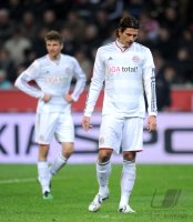 Fussball 1. Bundesliga : Thomas Mueller, Mario Gomez (v. li., FC Bayern Muenchen)