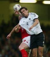 FUSSBALL Lnderspiel Spielszene Wales - Deutschland