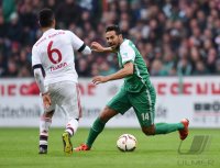 Fussball 1. Bundesliga Saison 15/16: SV Werder Bremen - FC Bayern Muenchen