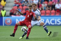 Fussball U 21 Europameisterschaft 2015: Tschechien  - Daenemark
