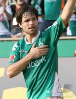Fussball 1. Bundesliga: Bremen - Stuttgart
