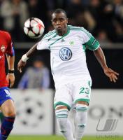 FUSSBALL CHAMPIONS LEAGUE:  VfL Wolfsburg, GRAFITE Einzelaktion