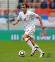 FUSSBALL INTERNATIONAL: Nenad MILIJAS (Serbien)