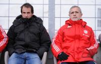 Fussball 3. Bundesliga:  Trainer Mehmet Scholl mit Co Trainer Gerd Mueller