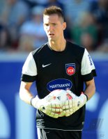 Fussball 1. Bundesliga : Torwart Frank Lehmann (1. FC Heidenheim)