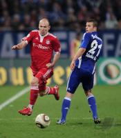 FUSSBALL  DFB Pokal Halbfinale; FC Schalke 04  - FC Bayern Muenchen