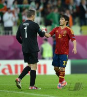 Fussball International Europameisterschaft 2012: Spanien - Irland