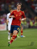 Fussball International Europameisterschaft 2012: Spanien - Frankreich