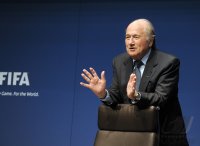 Fussball International  FIFA :  Praesident Joseph S. Blatter (SUI)