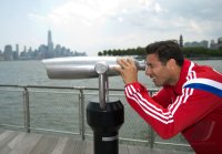 FUSSBALL 1. Bundesliga 14/15: Claudio Pizarro (FC Bayern Muenchen)