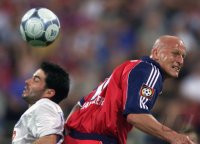 Fussball  1. Bundesliga  2000/2001: FC Bayern  M&Aring;&cedil;nchen - Hertha BSC Berlin