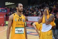 Basketball 1. Bundesliga 15/16 Hauptrunde: Walter Tigers Tuebingen - Basketball Loewen Braunschweig