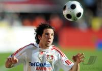Fussball 1. Bundesliga: Leverkusen, CASTRO Einzelaktion am Ball