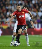 FUSSBALL INTERNATIONAL CHL ACHTELFINALE 12/13: Real Madrid - Manchester United FC