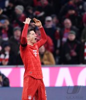 Fussball 1. Bundesliga Saison 19/20: FC Bayern Muenchen - SC Paderborn