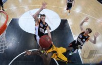 Basketball 1. Bundesliga 2012/2013:  Walter Tigers Tuebingen - ratiopharm Ulm
