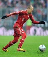 Fussball 1. Bundesliga, Saison 2011/2012: Arjen Robben (FC Bayern Muenchen)