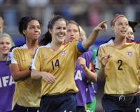 Fussball Frauen FIFA U 20  WM  2008   Viertelfinale  USA - England