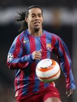Fussball Int: CHL: Barcelona - Chelsea, RONALDINHO