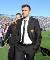 FUSSBALL SERIE A: Trainer Luis Enrique (AS Rom)