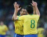 Fussball WM TestspielBrasilien - Auswahl FC Luzern