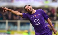FUSSBALL SERIE A:  Jubel Luca Toni (AC Florenz)