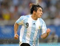 FUSSBALL  Olympia 2008  Peking  Vorrunde Argentinien - Australien