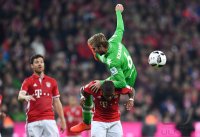 Fussball 1. Bundesliga Saison 16/17: FC Bayern Muenchen - Borussia Moenchengladbach