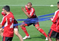 Fussball 1. Bundesliga 11/12: FC Bayern Muenchen Training in Doha