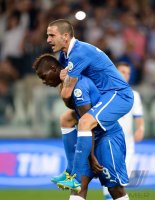 Fussball International WM Qualifikation 2014:  JUBEL Mario Balotelli (Italien)